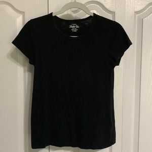 Black j crew studio t x-small